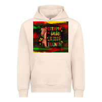 Sandshell steppin into juneteenth Urban Hoodie - Zillion Design Studio
