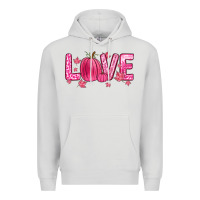 Dove Grey love breast cancer Premium Hoodie - Zillion Design Studio