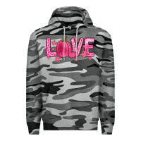 Slate Camo love breast cancer Premium Hoodie - Zillion Design Studio