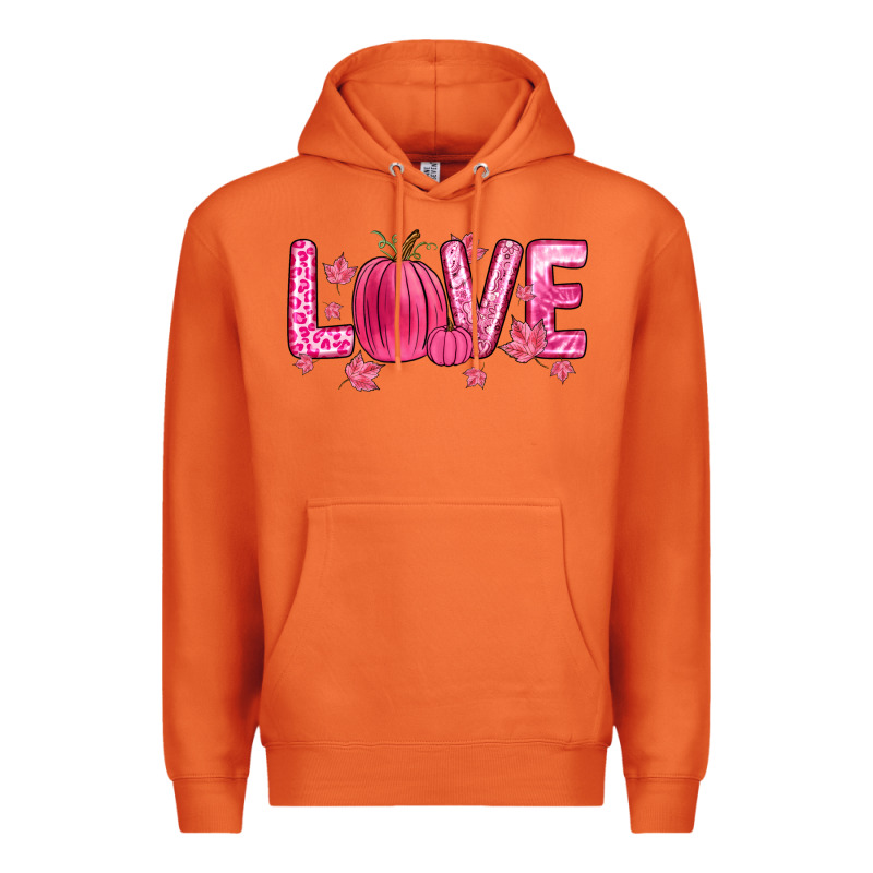 Love Breast Cancer Premium Hoodie by Zillion Design Studio | Teevron