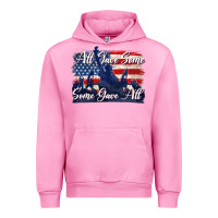 Fuchsia Pink all gave some some gave all tbw Urban Hoodie - texasbilliewilder