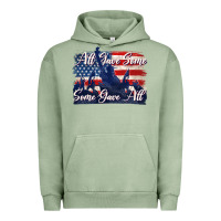 Pigment Oil Green all gave some some gave all tbw Urban Hoodie - texasbilliewilder