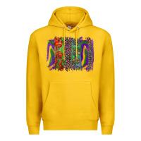 Lemon mardi gras brushstroke Premium Hoodie - RanaPortraitStore