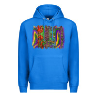 True Royal mardi gras brushstroke Premium Hoodie - RanaPortraitStore