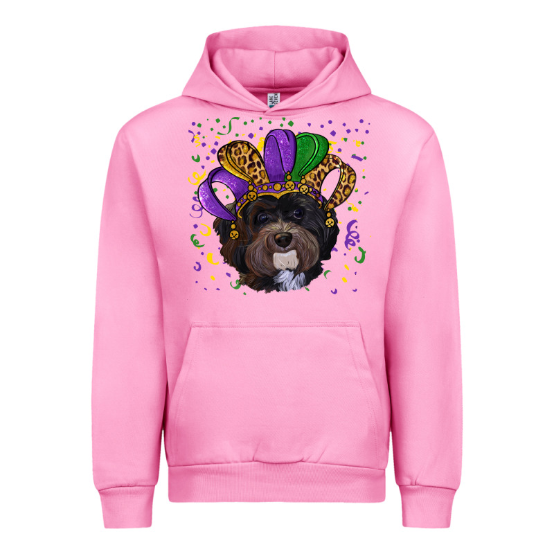 Mardi Gras Hat Havanese Dog Urban Hoodie by RanaPortraitStore | Teevron