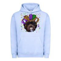 Pigment Grape Ice mardi gras hat havanese dog Urban Hoodie - RanaPortraitStore