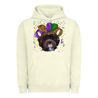 Pigment Pistachio mardi gras hat havanese dog Urban Hoodie - RanaPortraitStore