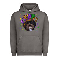 Pigment Tornado mardi gras hat havanese dog Urban Hoodie - RanaPortraitStore
