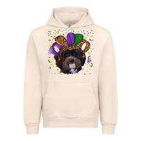Sandshell mardi gras hat havanese dog Urban Hoodie - RanaPortraitStore