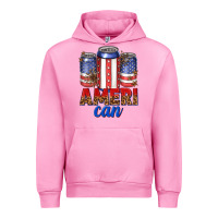 Fuchsia Pink Ameri can Urban Hoodie - texasbilliewilder