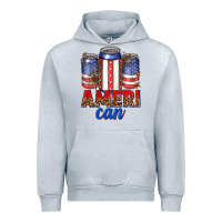 Heather Grey Ameri can Urban Hoodie - texasbilliewilder