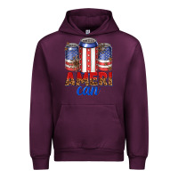 Mauve Wine Ameri can Urban Hoodie - texasbilliewilder