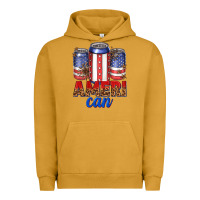 Pigment Peanut Butter Ameri can Urban Hoodie - texasbilliewilder