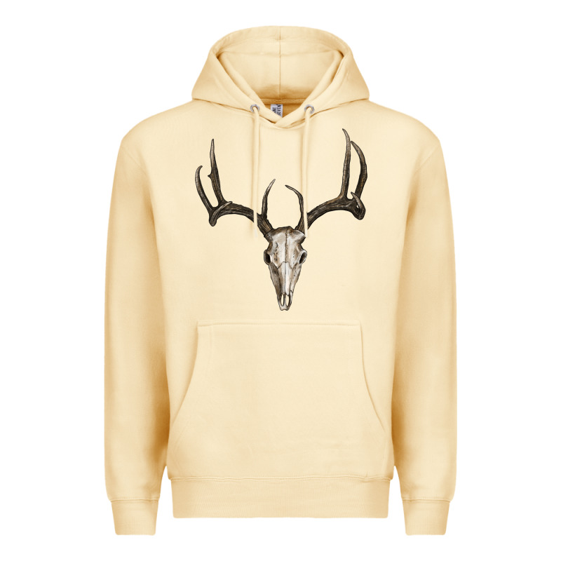 Deer Skull Premium Hoodie by RanaPortraitStore | Teevron