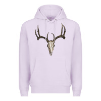 Lilac deer skull Premium Hoodie - RanaPortraitStore