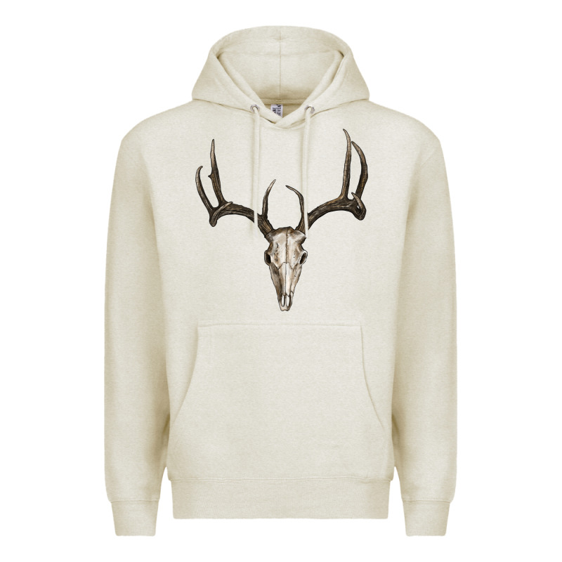 Deer Skull Premium Hoodie by RanaPortraitStore | Teevron