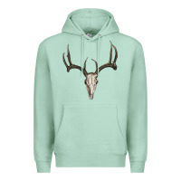 Seafoam deer skull Premium Hoodie - RanaPortraitStore