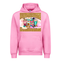 Fuchsia Pink small business coffee cups Urban Hoodie - Zillion Design Studio
