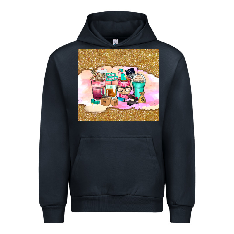 Small Business Coffee Cups Urban Hoodie by Zillion Design Studio | Teevron