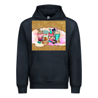 Navy small business coffee cups Urban Hoodie - Zillion Design Studio