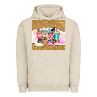 Pigment French Oak small business coffee cups Urban Hoodie - Zillion Design Studio