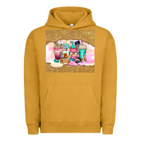 Pigment Peanut Butter small business coffee cups Urban Hoodie - Zillion Design Studio
