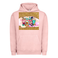 Pigment Salmon small business coffee cups Urban Hoodie - Zillion Design Studio