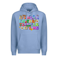 Colony Blue its me hi im the teacher its me Premium Hoodie - texasbilliewilder