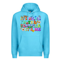 Ocean Blue its me hi im the teacher its me Premium Hoodie - texasbilliewilder