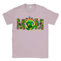 Lilac Western Mom With Shamrocks Classic Tee - BundleAndBundleShop