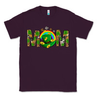 Plum Western Mom With Shamrocks Classic Tee - BundleAndBundleShop