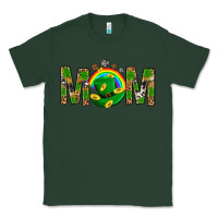 Sports Green Western Mom With Shamrocks Classic Tee - BundleAndBundleShop