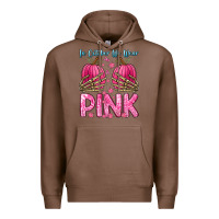 Chestnut in october we wear pink Premium Hoodie - Zillion Design Studio