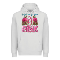Dove Grey in october we wear pink Premium Hoodie - Zillion Design Studio