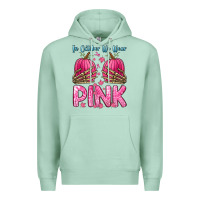 Seafoam in october we wear pink Premium Hoodie - Zillion Design Studio