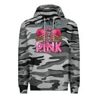 Slate Camo in october we wear pink Premium Hoodie - Zillion Design Studio