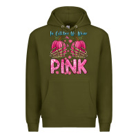 Army Green in october we wear pink Premium Hoodie - Zillion Design Studio