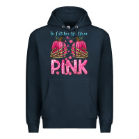 Navy in october we wear pink Premium Hoodie - Zillion Design Studio