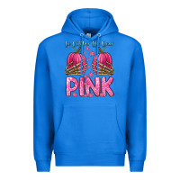 True Royal in october we wear pink Premium Hoodie - Zillion Design Studio