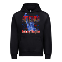 Black America home of the free Urban Hoodie - texasbilliewilder