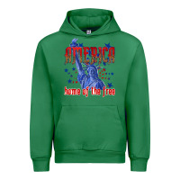 Emerald America home of the free Urban Hoodie - texasbilliewilder