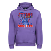 Tulip America home of the free Urban Hoodie - texasbilliewilder
