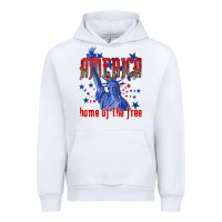 White America home of the free Urban Hoodie - texasbilliewilder