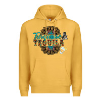 Mustard turquoise gemstone and taquila Premium Hoodie - RanaPortraitStore