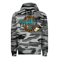 Slate Camo turquoise gemstone and taquila Premium Hoodie - RanaPortraitStore