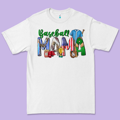 Baseball Mama Premium Tee Designed By Cowhidedigitalart