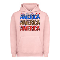 Pigment Salmon America america america fourth of july Urban Hoodie - texasbilliewilder