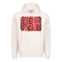 Pale Pink valentine's day xoxo brushstroke Premium Hoodie - RanaPortraitStore