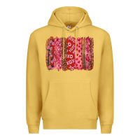 Antique Gold valentine's day xoxo brushstroke Premium Hoodie - RanaPortraitStore