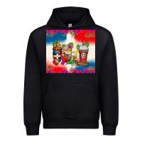 Black dominican republic coffee cups Urban Hoodie - Zillion Design Studio